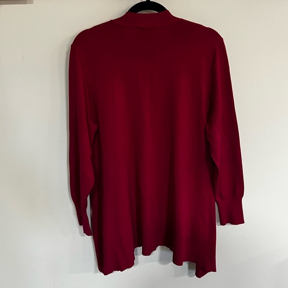 Chico’s Spun Rayon Hanky Hem Cardigan Sweater - Picture 7 of 11
